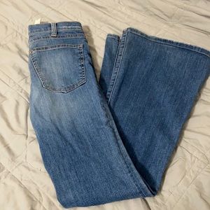Size 24 flair jeans!